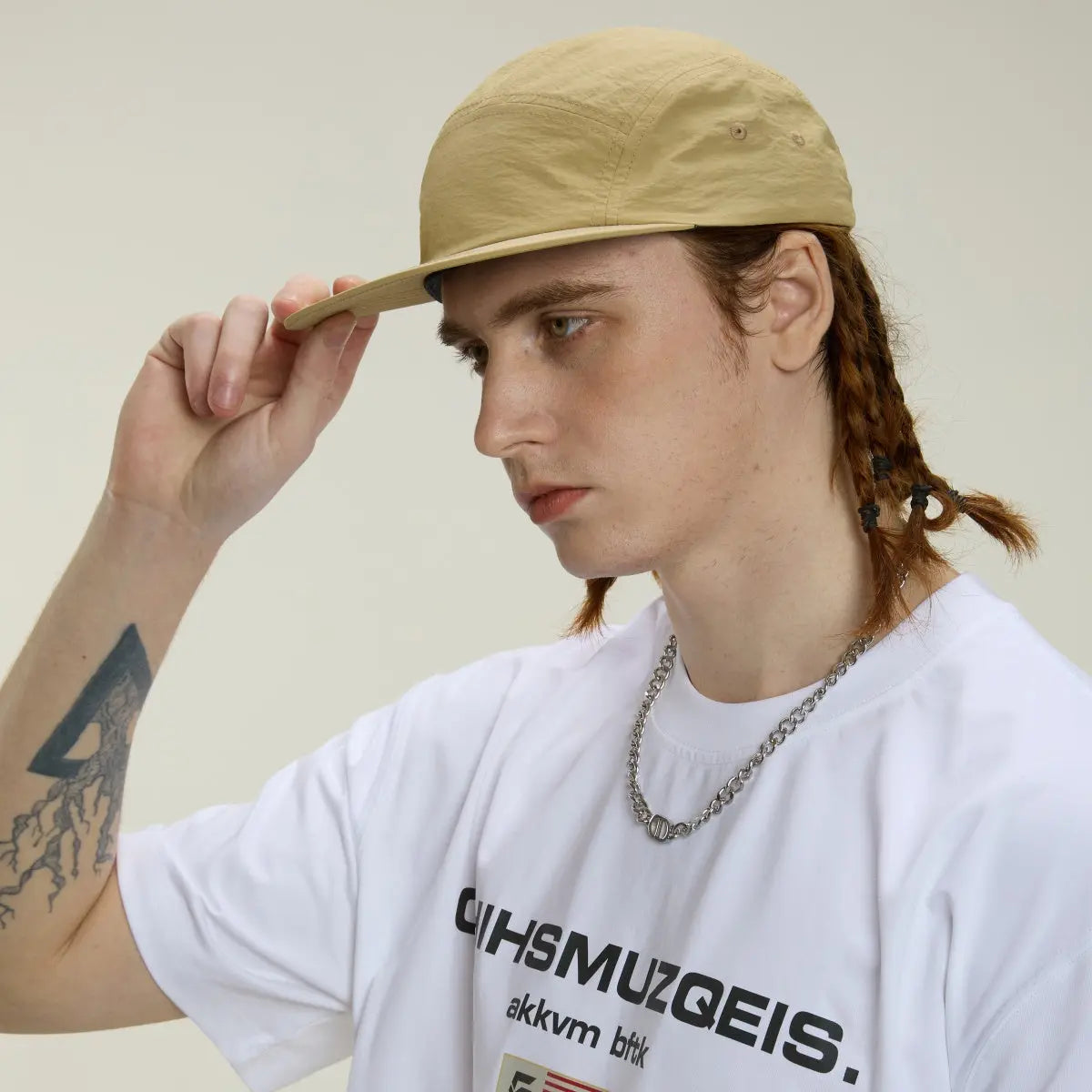 Blank 5 Panel Nylon Water Repellent Camper Hat Wholesale - 6016 Foremost Hat