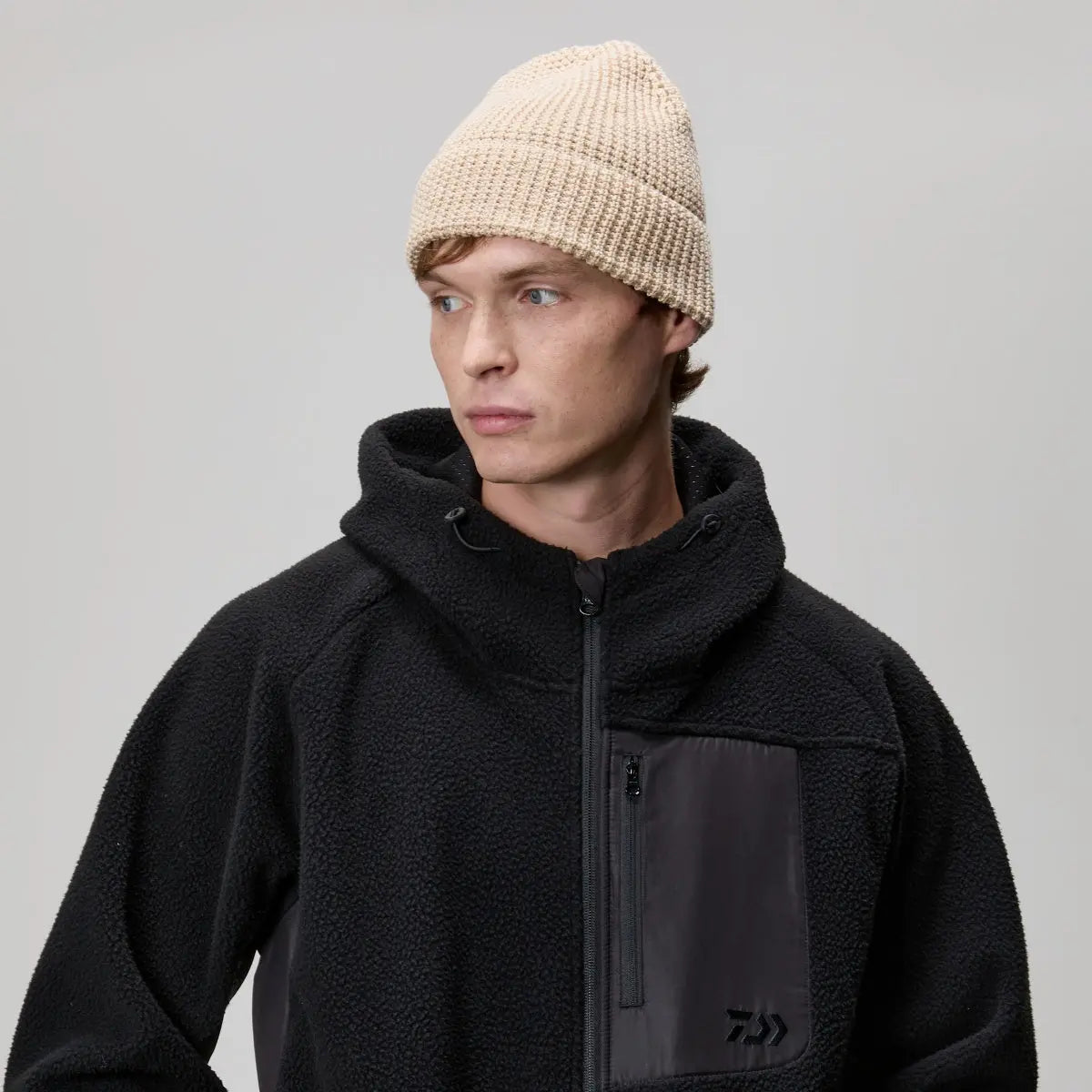 Blank Waffle Knit Cuffed Performance Beanie Wholesale - 1546