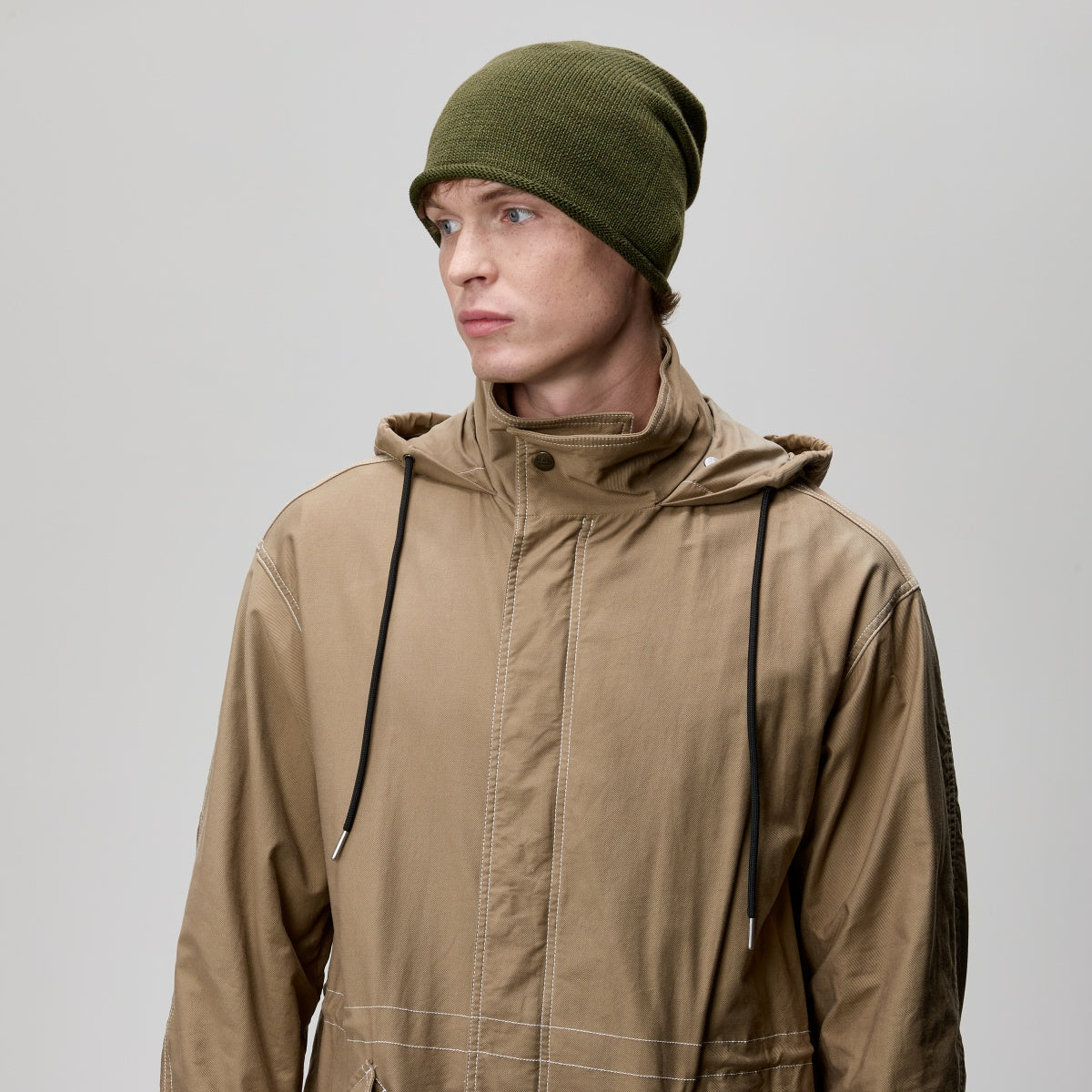 Blank Merino Wool Slouchy Beanie Wholesale - 1258 Foremost Hat