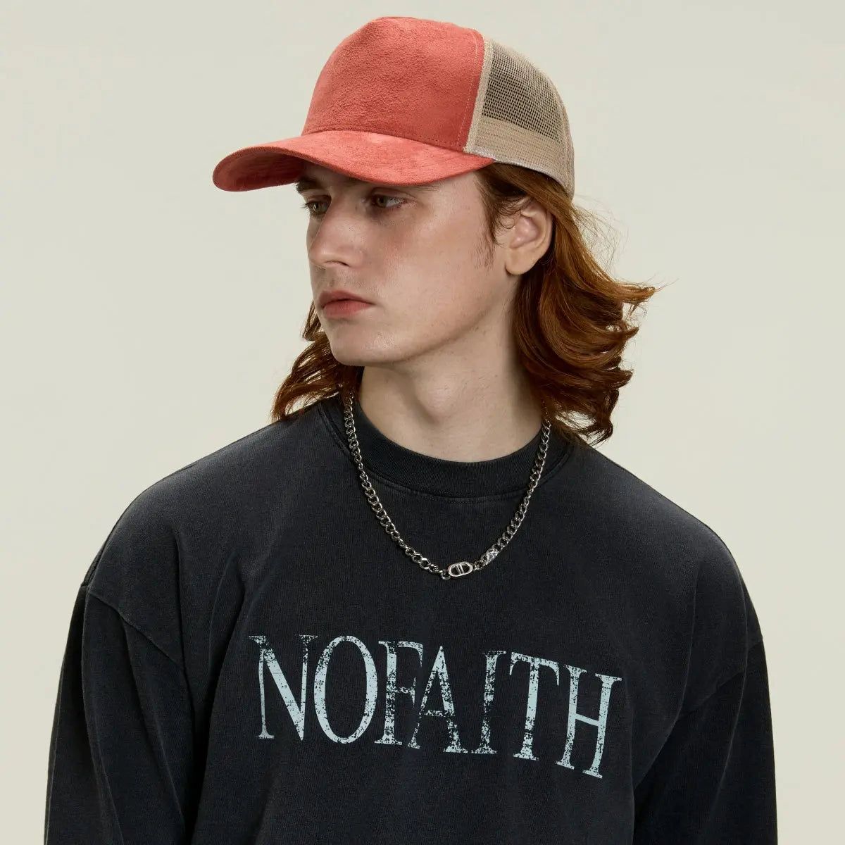 Blank Suede Mesh 5 Panel Trucker Hats Wholesale - 6710 Foremost Hat