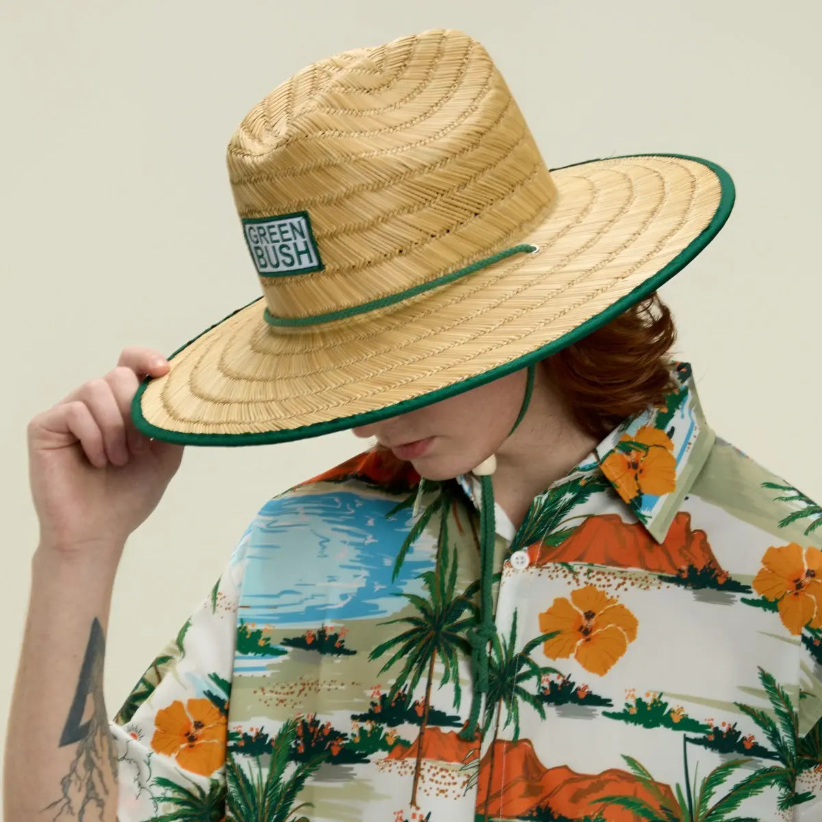 Straw Lifeguard Sun Hat Wholesale - Blank/Custom Logo and Under Brim - Lot of 50 Hats Foremost Hat