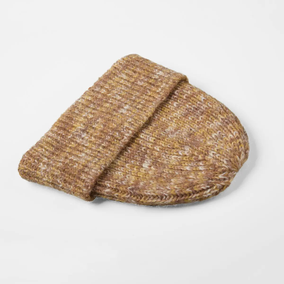 Blank Cuffed Mohair Blend Beanie Wholesale - 1265