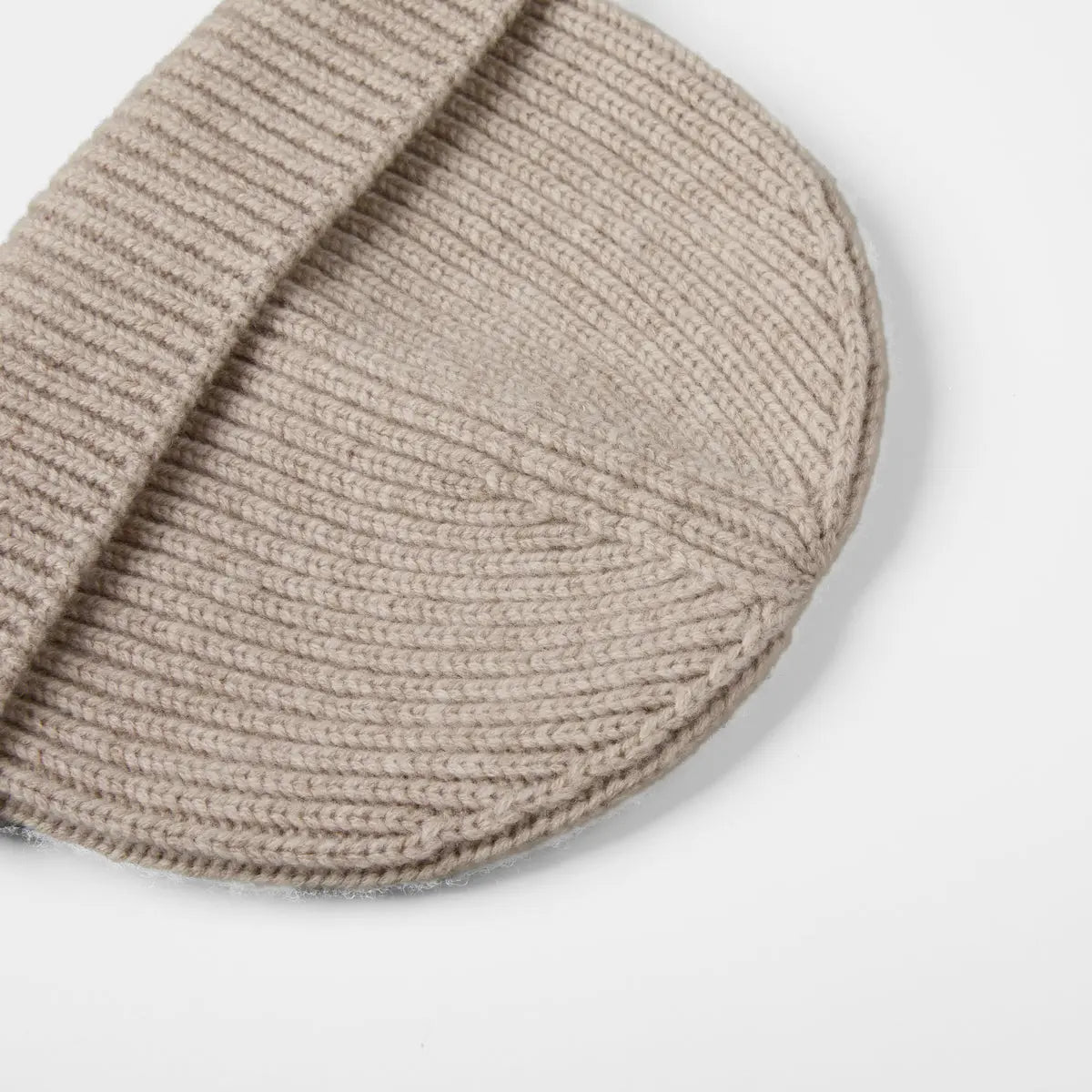 Blank 100% Merino Wool Short Fisherman Beanie Wholesale - 1281