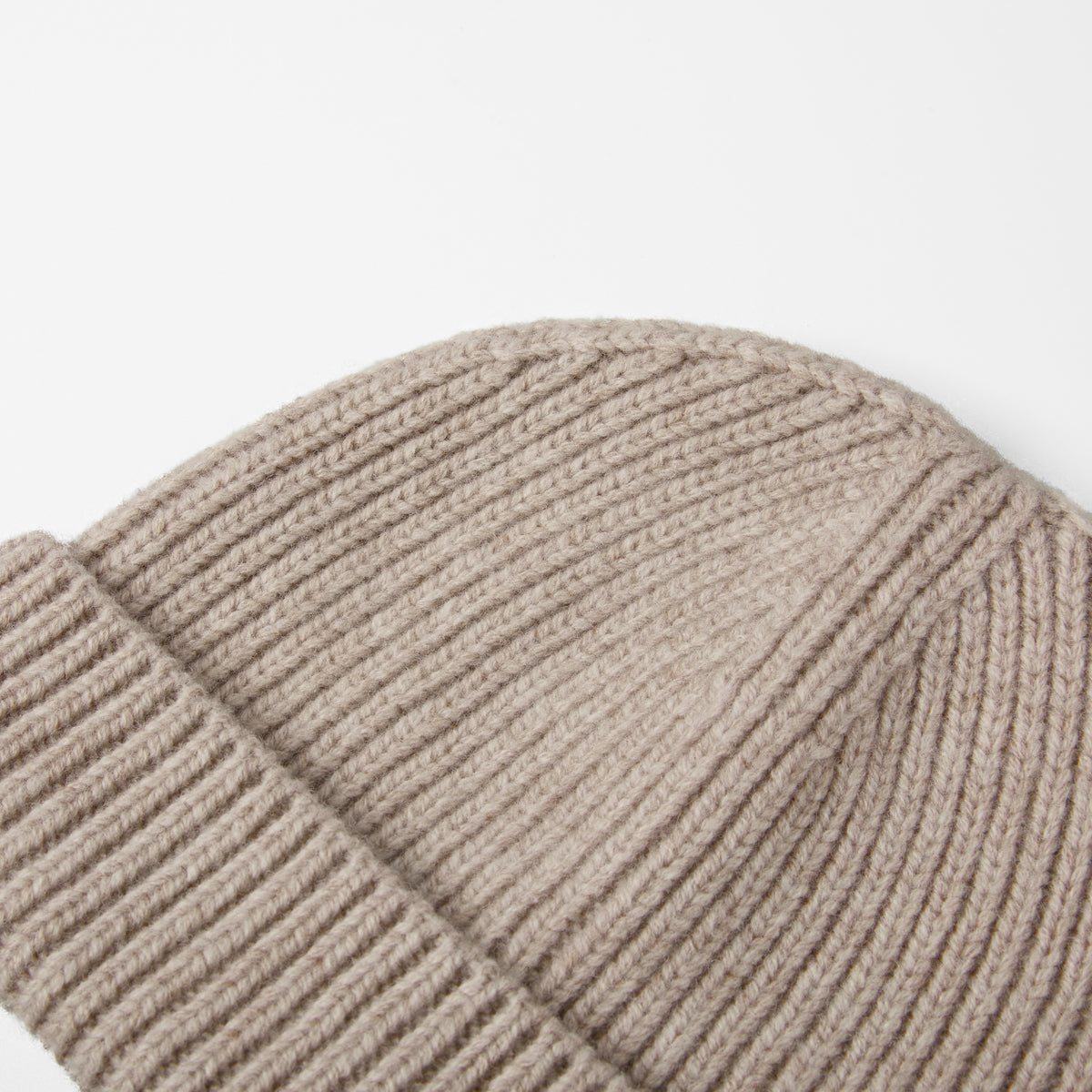 Blank 100% Merino Wool Short Fisherman Beanie Wholesale - 1281