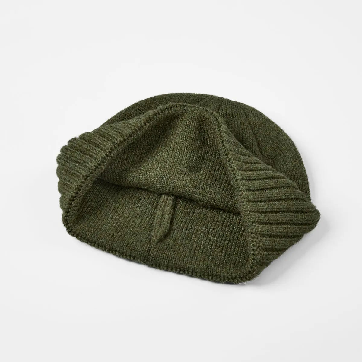 Blank Classic Ribbed Knit Wool Beanie Wholesale - 1188