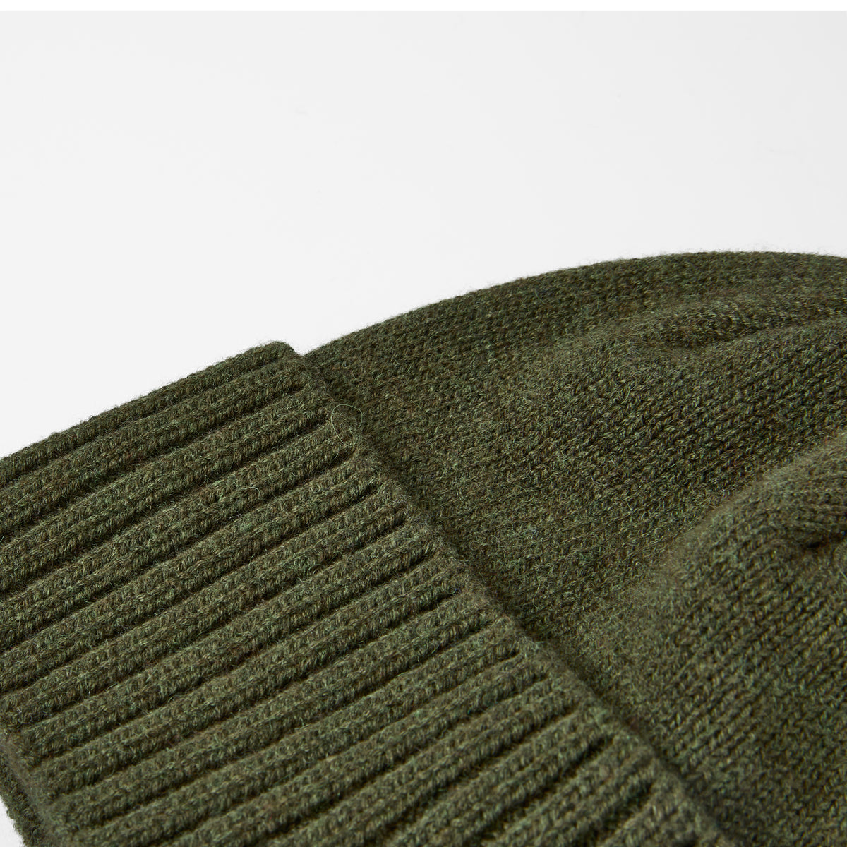 Blank Classic Ribbed Knit Wool Beanie Wholesale - 1188