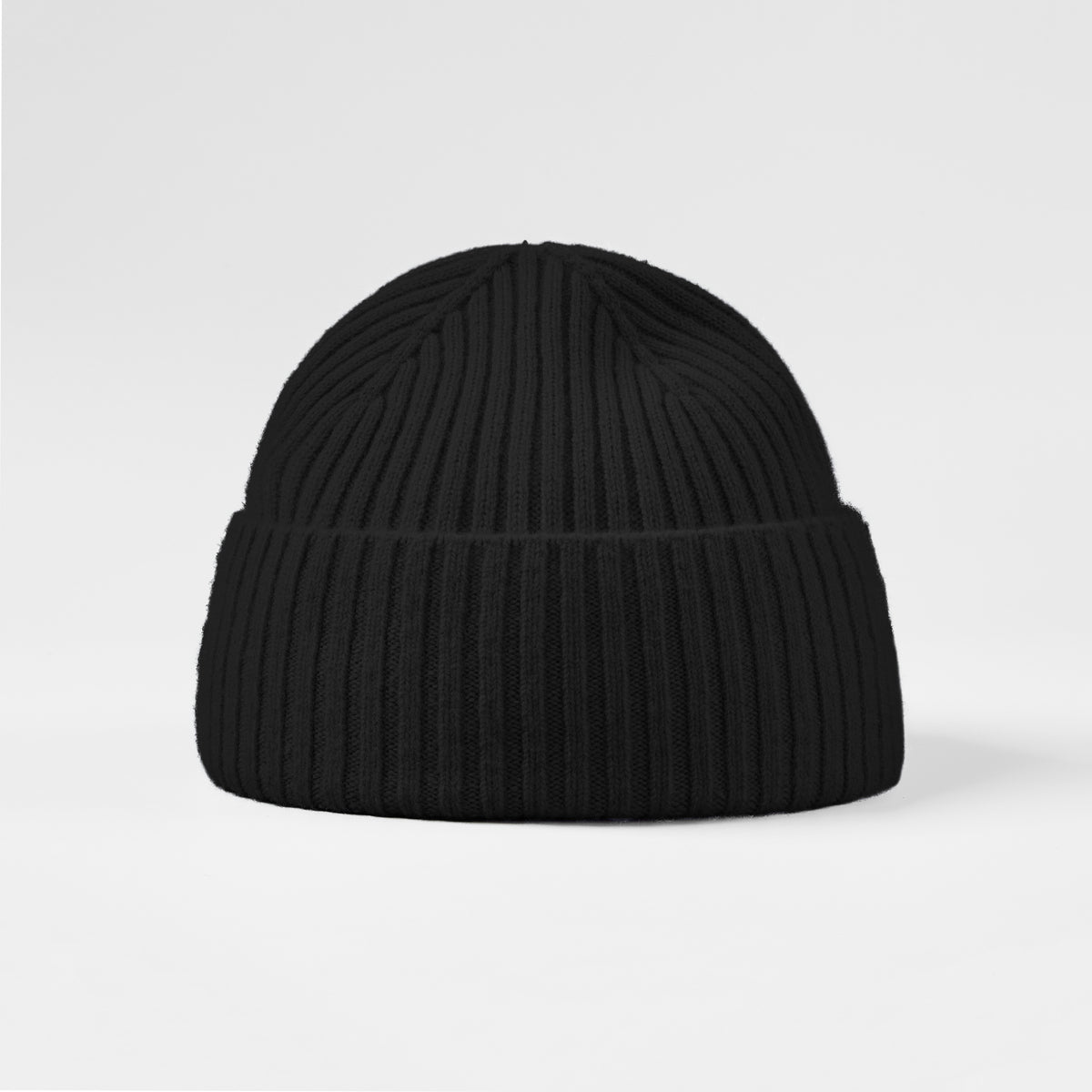 Blank Cuffed 100% Merino Wool Seamless Beanie Wholesale - 1224