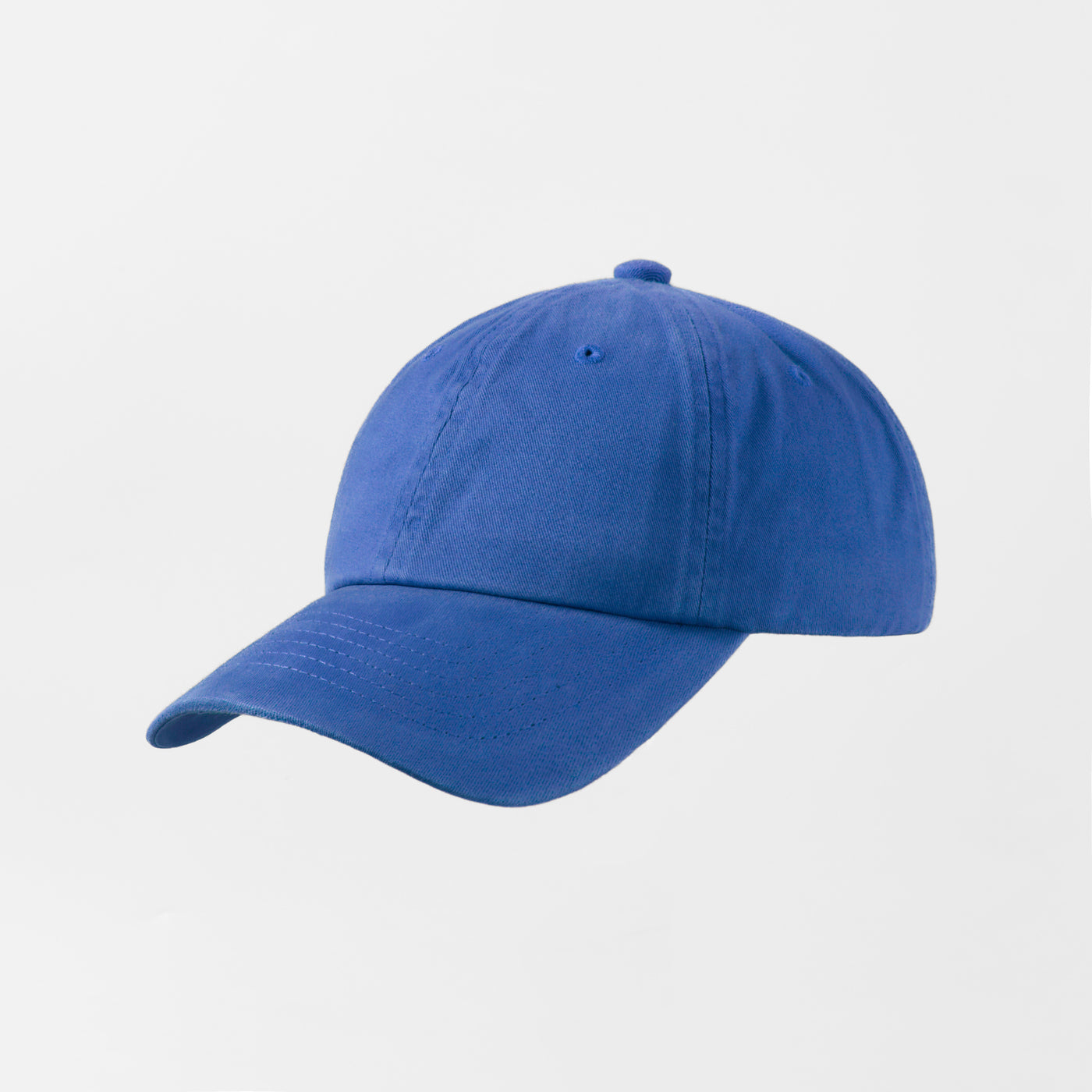 Blank Cotton Sanded Twill Dad Hat - 6019