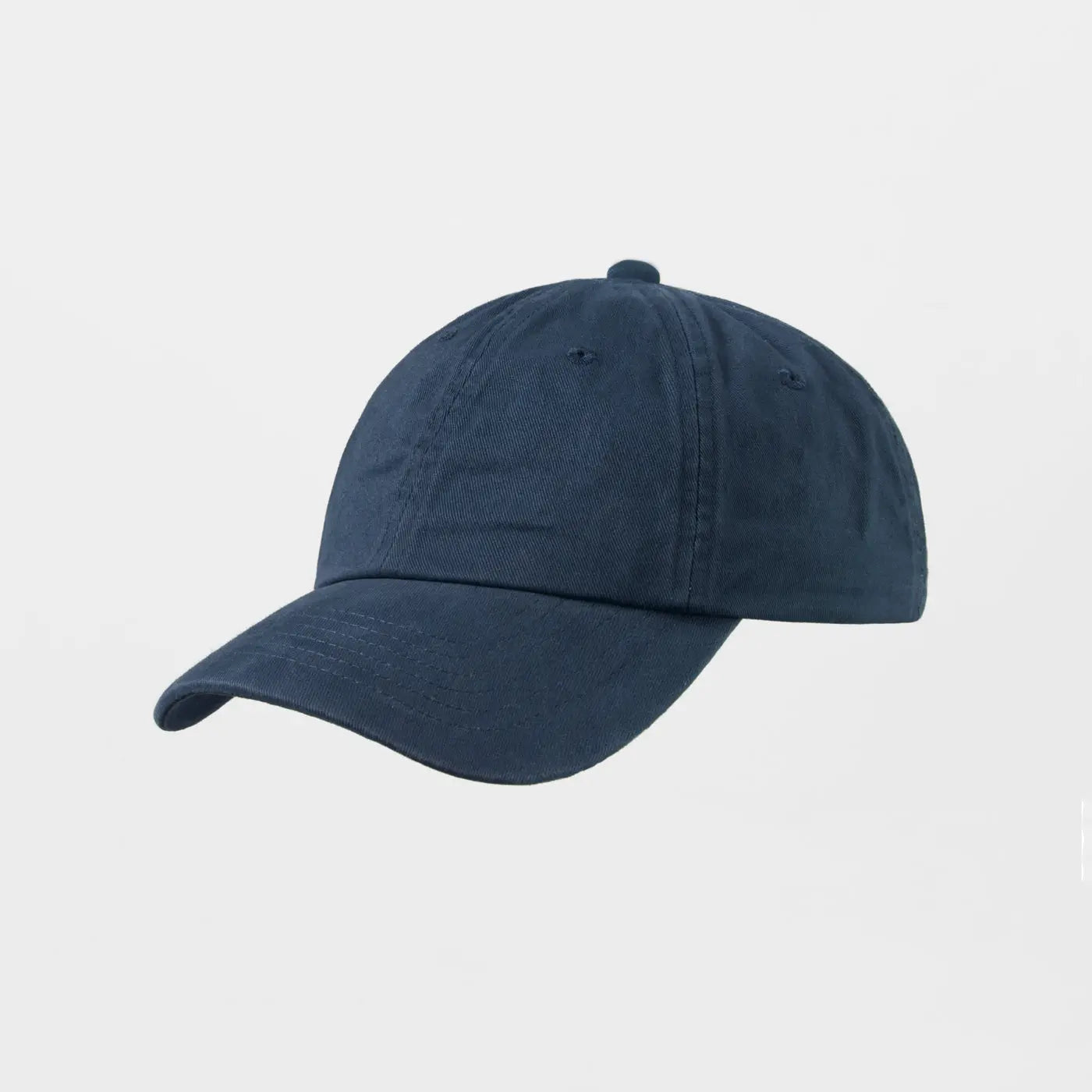 Blank Cotton Sanded Twill Dad Hat - 6019