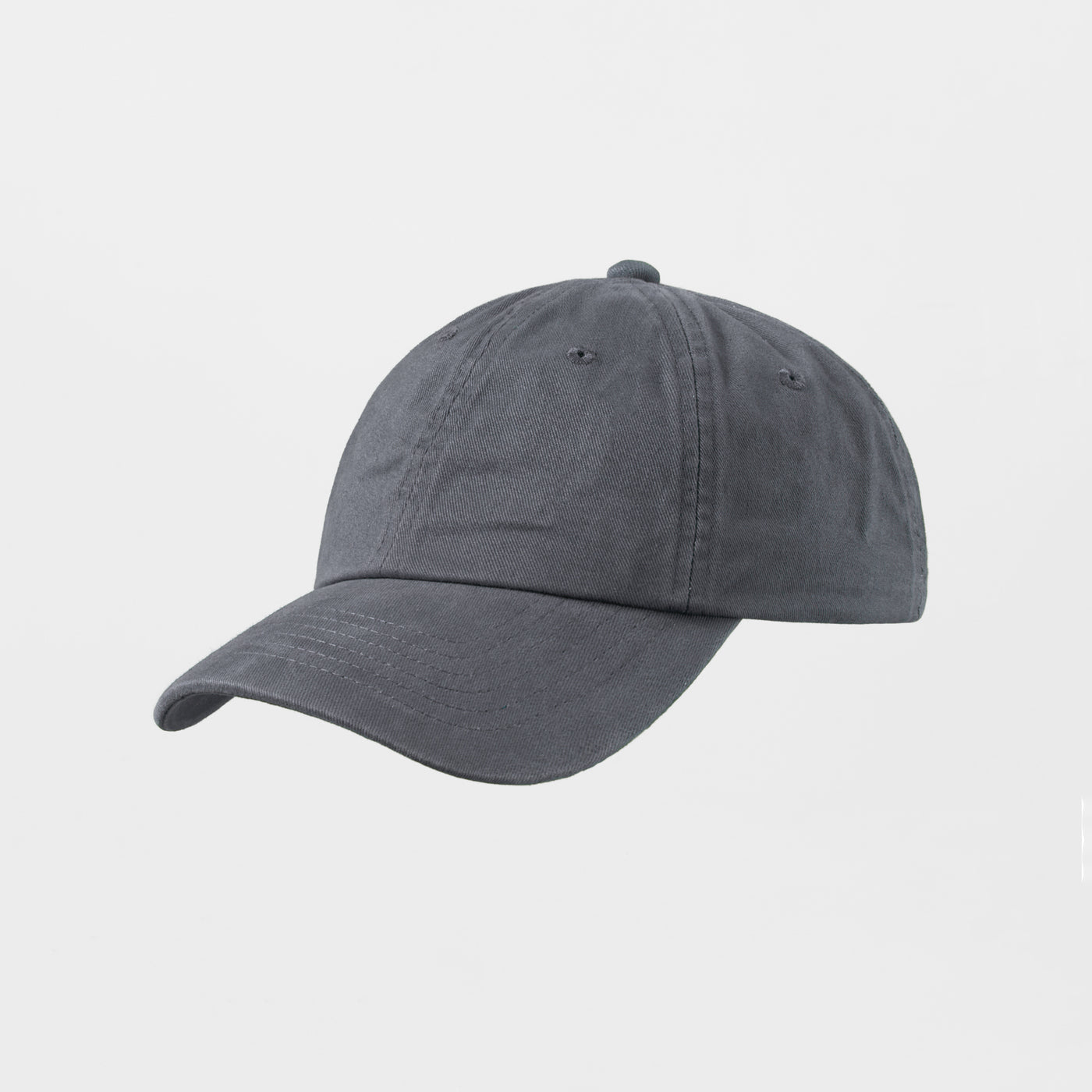 Blank Cotton Sanded Twill Dad Hat - 6019
