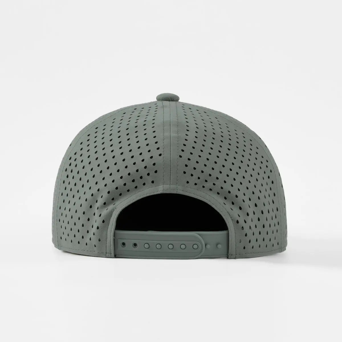 Blank Flat Bill 7 Panel Perforated Snapback Golf Hat Wholesale - 6472 Foremost Hat - Wholesale & Custom Hats