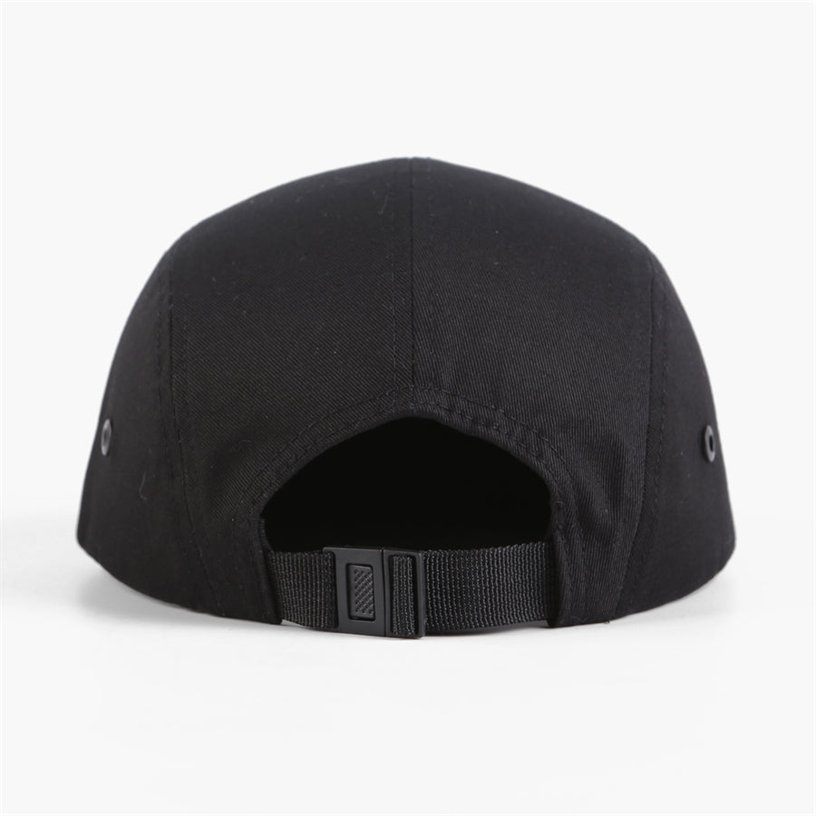 Blank Flat Bill 5 Panel Cotton Twill Camper Hat - 6714