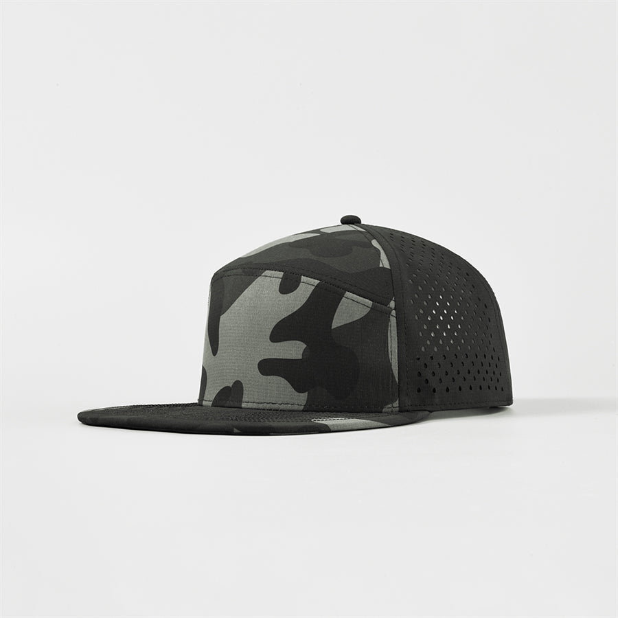 Blank Perforated Water Repellent Performance Snapback Golf Hat Wholesale - 6023