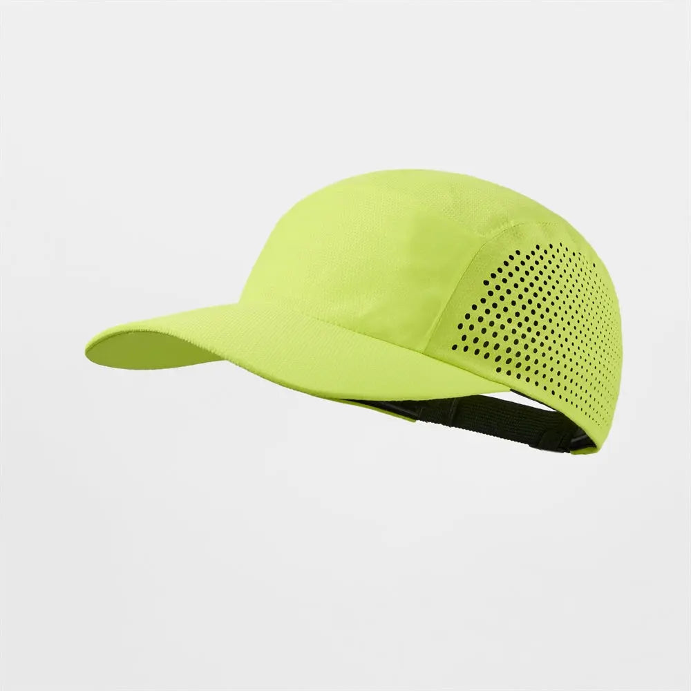 Blank Water Repellent Seamless Perforated Running Cap - 5027