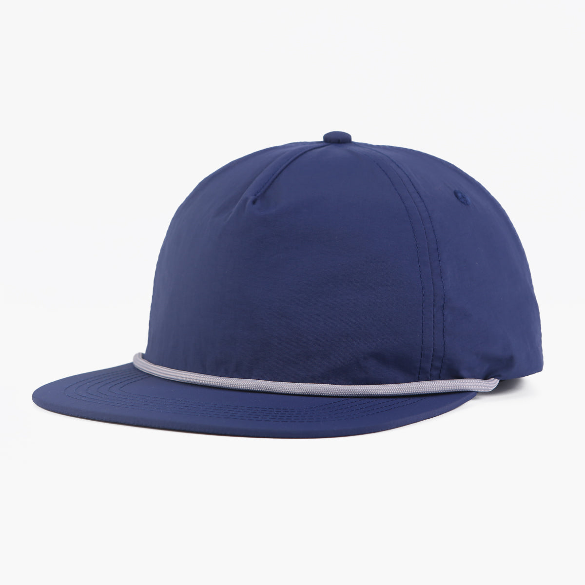 Blank 5 Panel Nylon Rope Snapback Cap Wholesale - 6712P