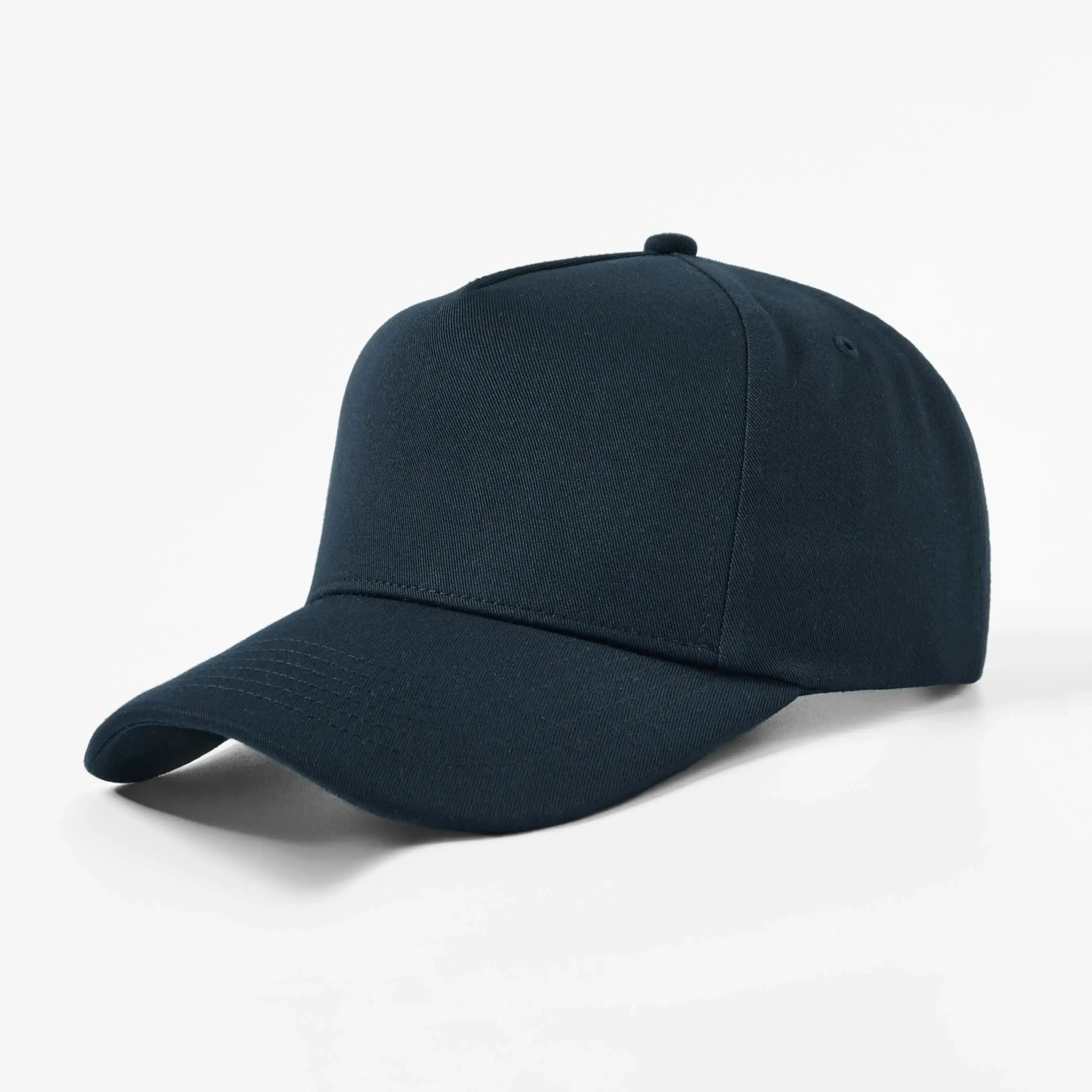 Blank 5 Panel Structured Baseball Cap Wholesale (Recycled Polyester) - 5462 Foremost Hat