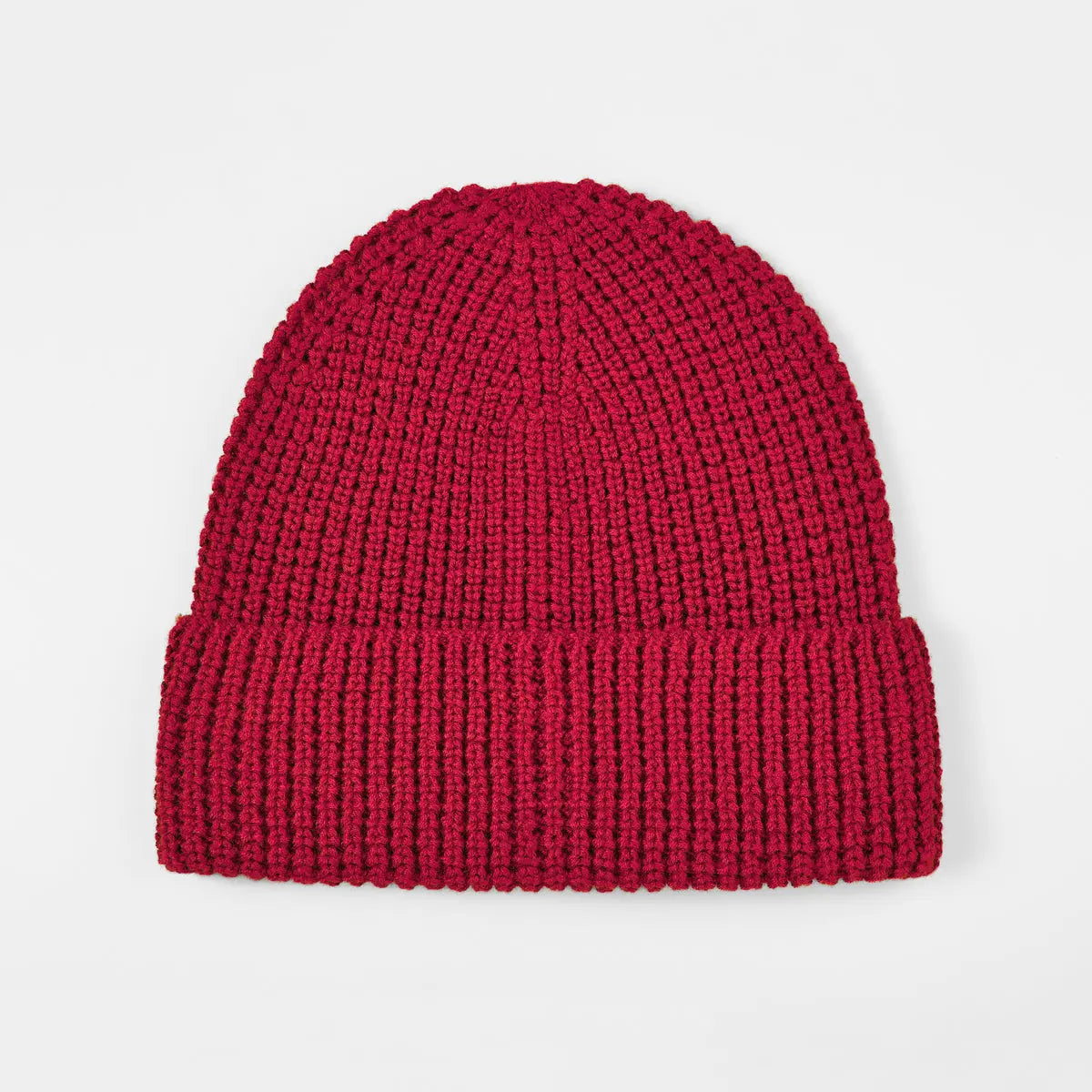 Blank Waffle Knit Cuffed Performance Beanie Wholesale - 1546