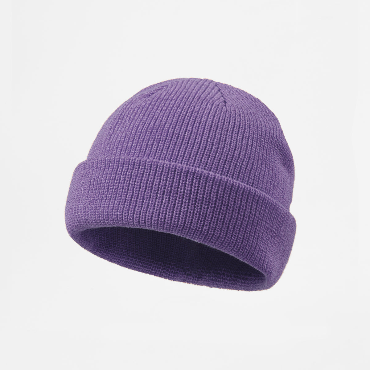 Blank Recycled Knit Cuffed Fisherman Beanie Wholesale - 1195