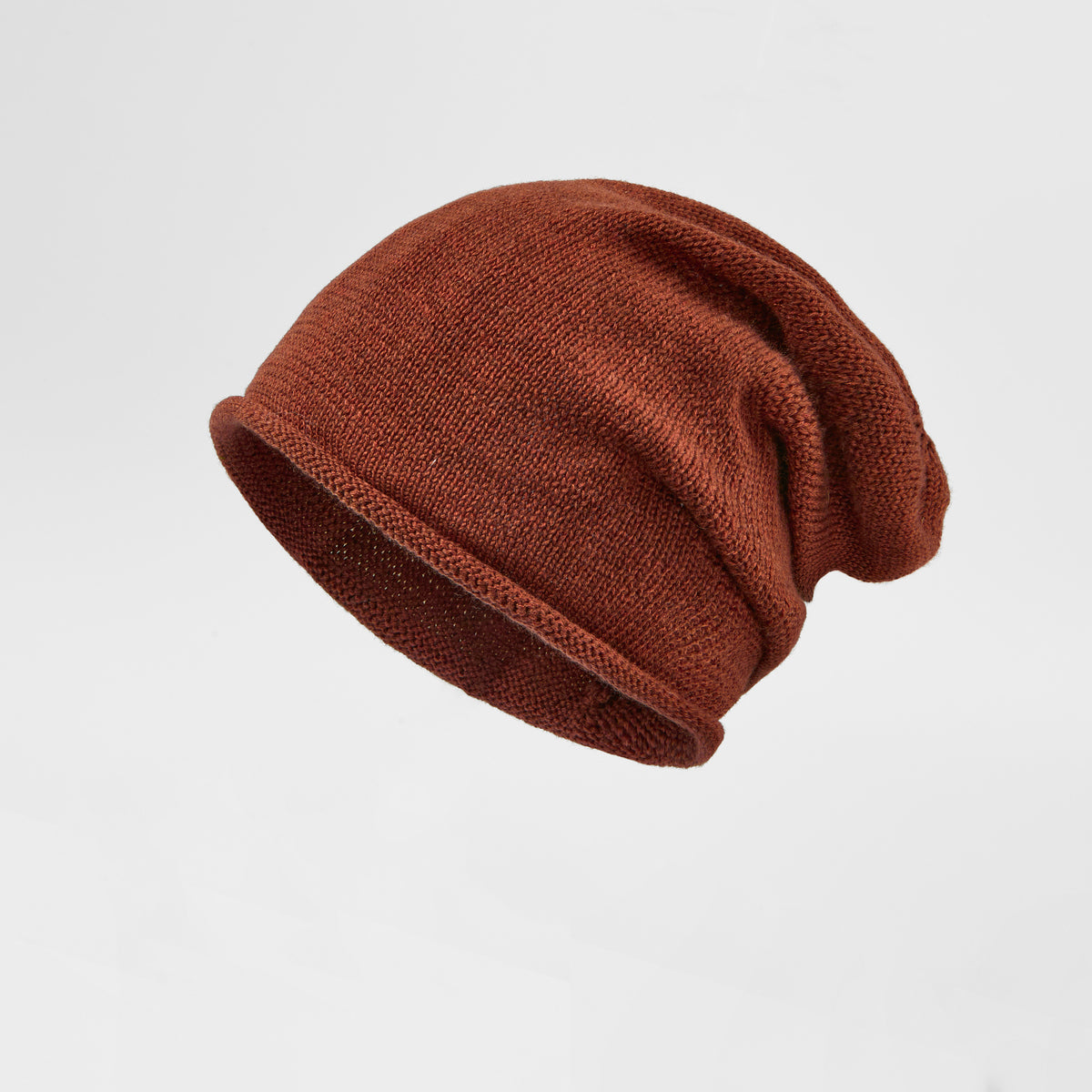 Blank Merino Wool Slouchy Beanie Wholesale - 1258