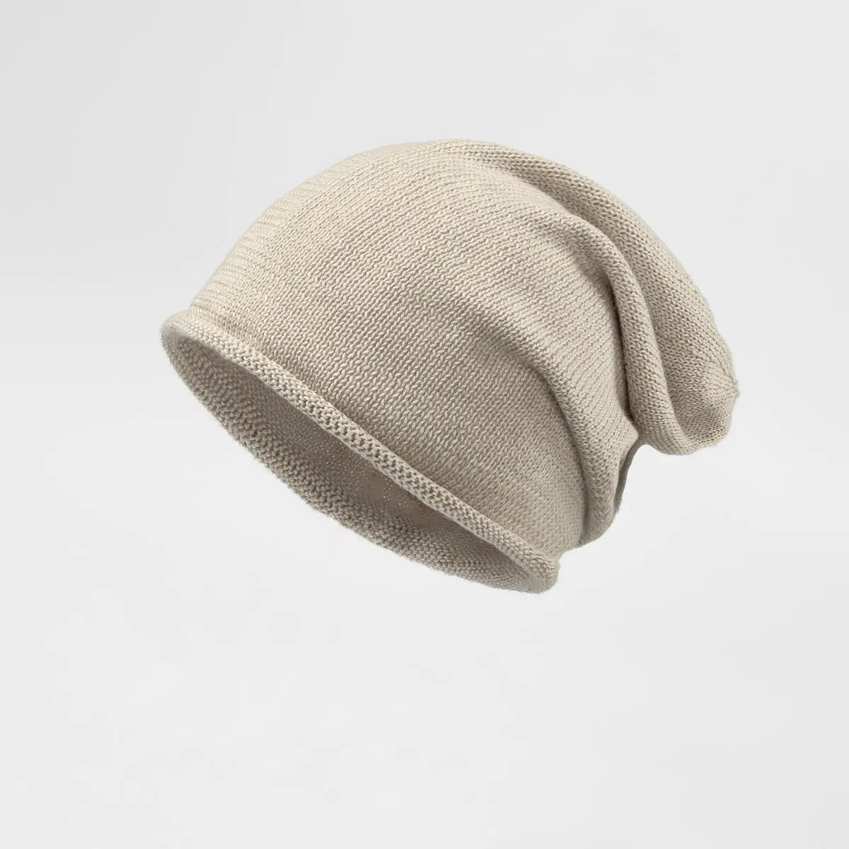 Blank Merino Wool Slouchy Beanie Wholesale - 1258