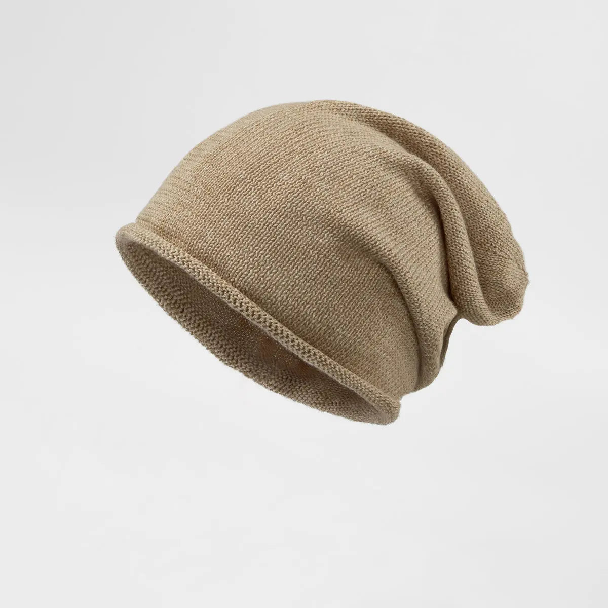 Blank Merino Wool Slouchy Beanie Wholesale - 1258