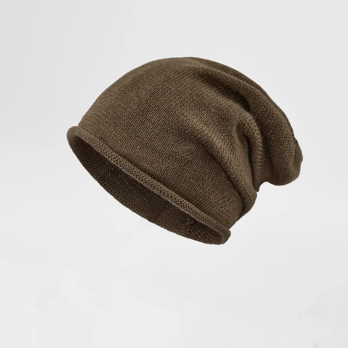 Blank Merino Wool Slouchy Beanie Wholesale - 1258