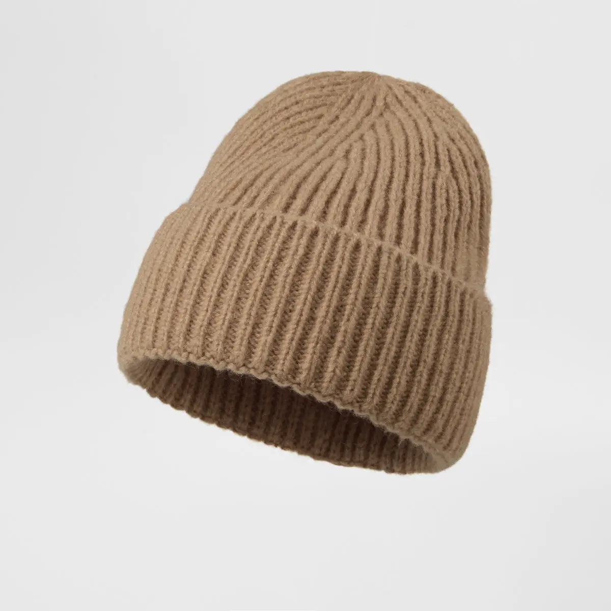 Blank Cuffed Mohair Blend Beanie Wholesale - 1265