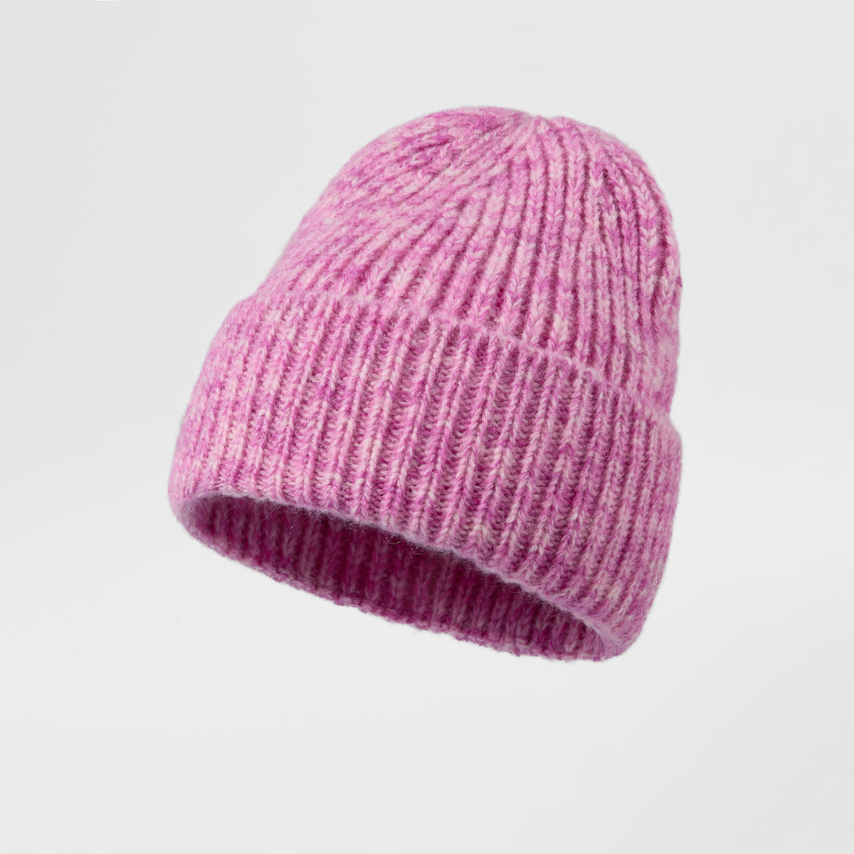 Blank Cuffed Mohair Blend Beanie Wholesale - 1265