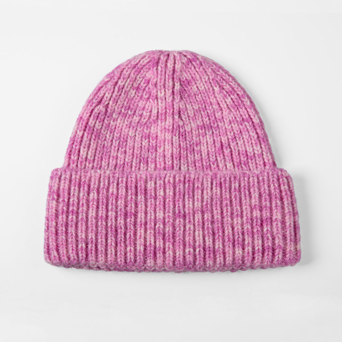 Blank Cuffed Mohair Blend Beanie Wholesale - 1265