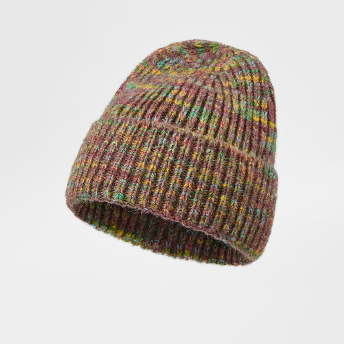 Blank Cuffed Mohair Blend Beanie Wholesale - 1265