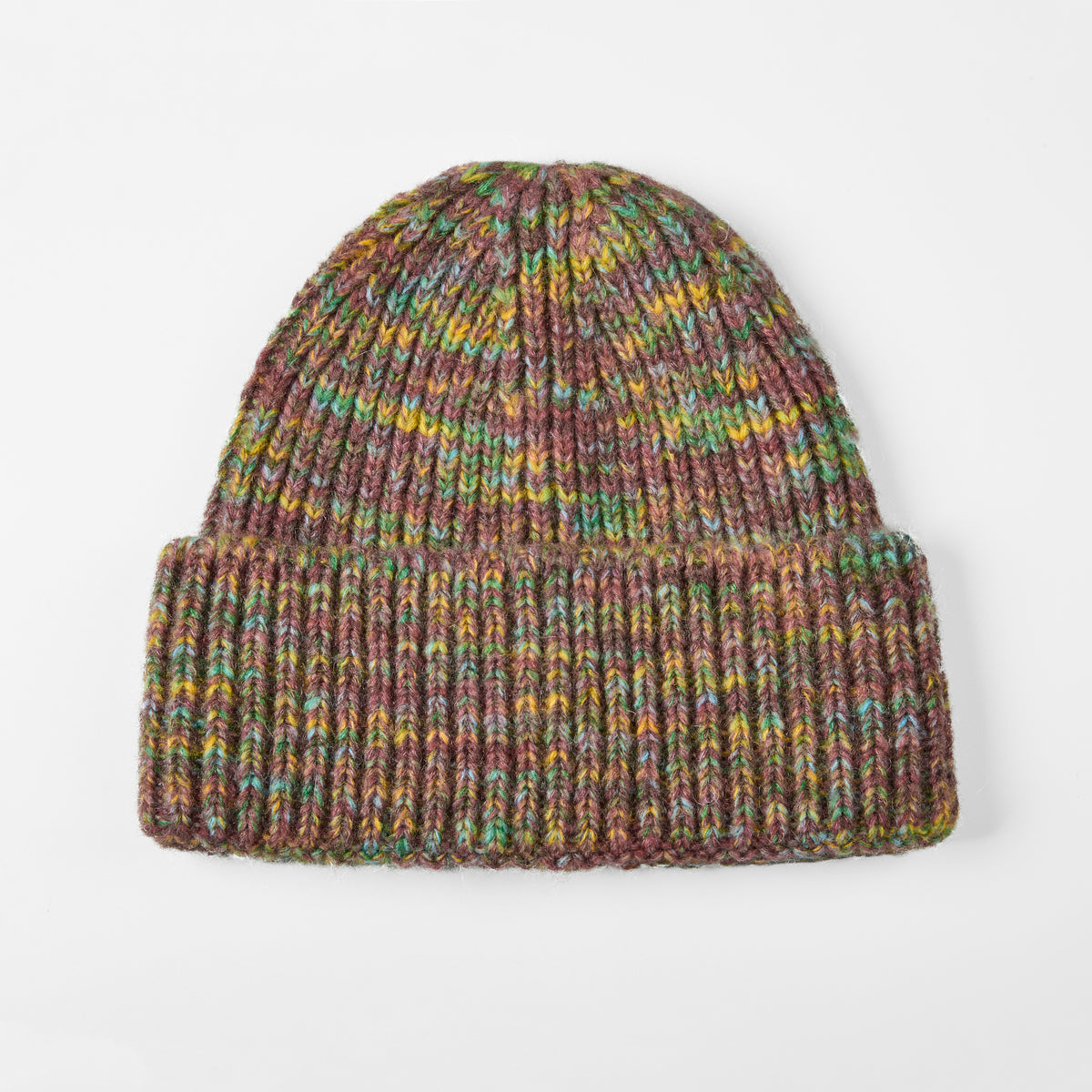 Blank Cuffed Mohair Blend Beanie Wholesale - 1265