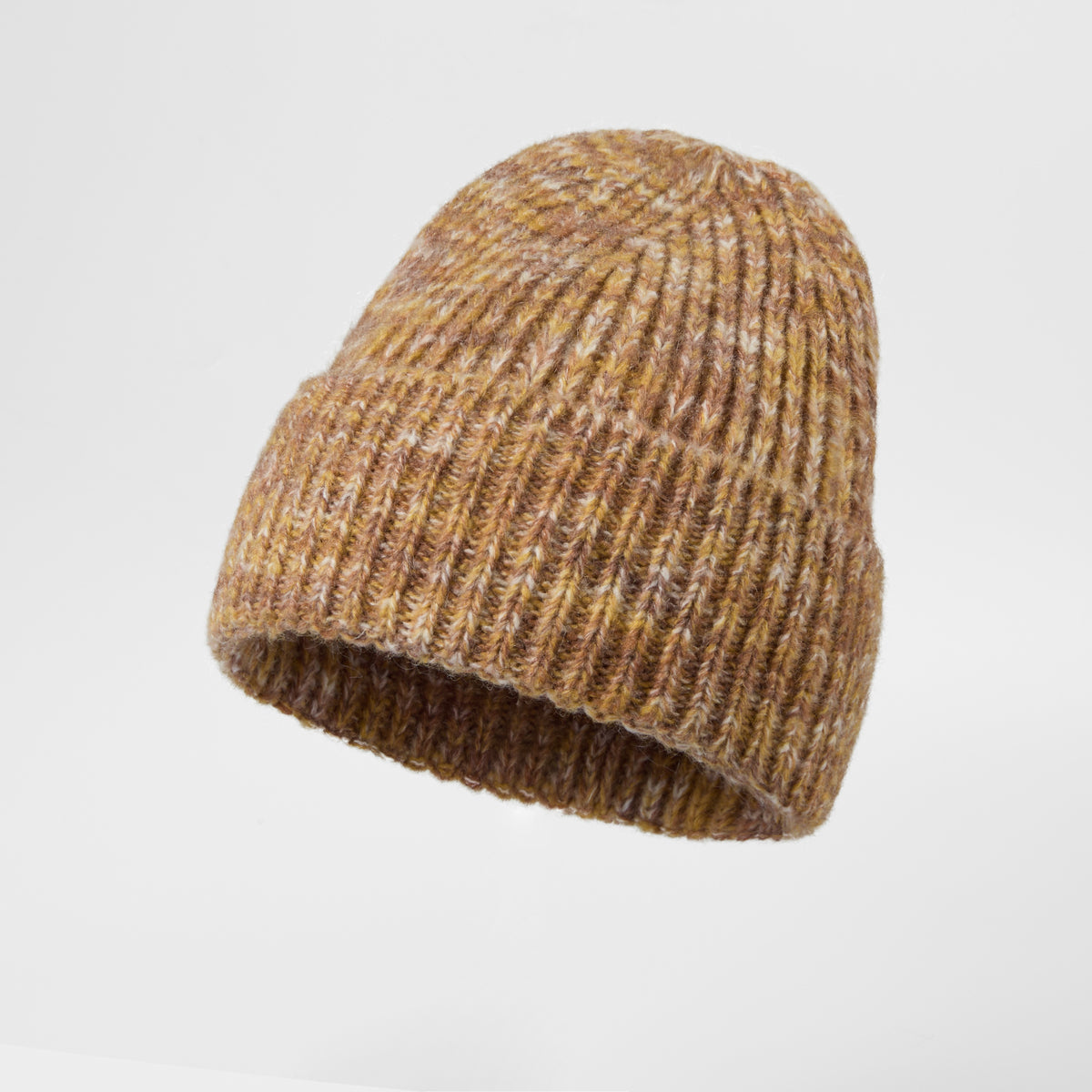 Blank Cuffed Mohair Blend Beanie Wholesale - 1265