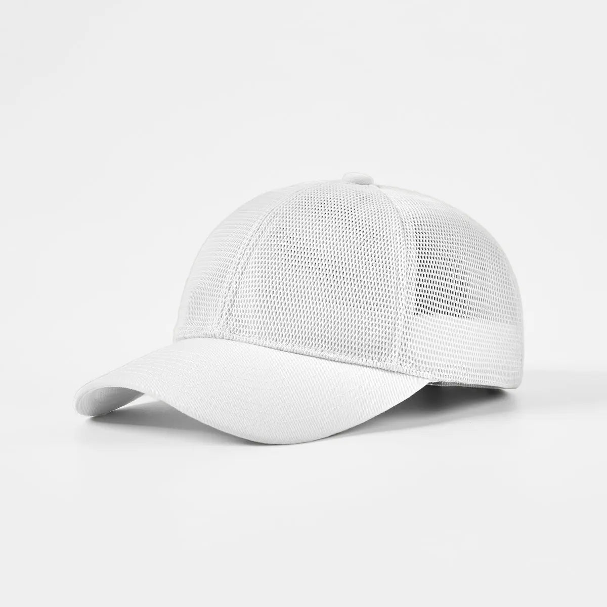 Blank Full Mesh 6 Panel Fitted Baseball Cap Wholesale - 6478 (Recycled) Foremost Hat - Wholesale & Custom Hats