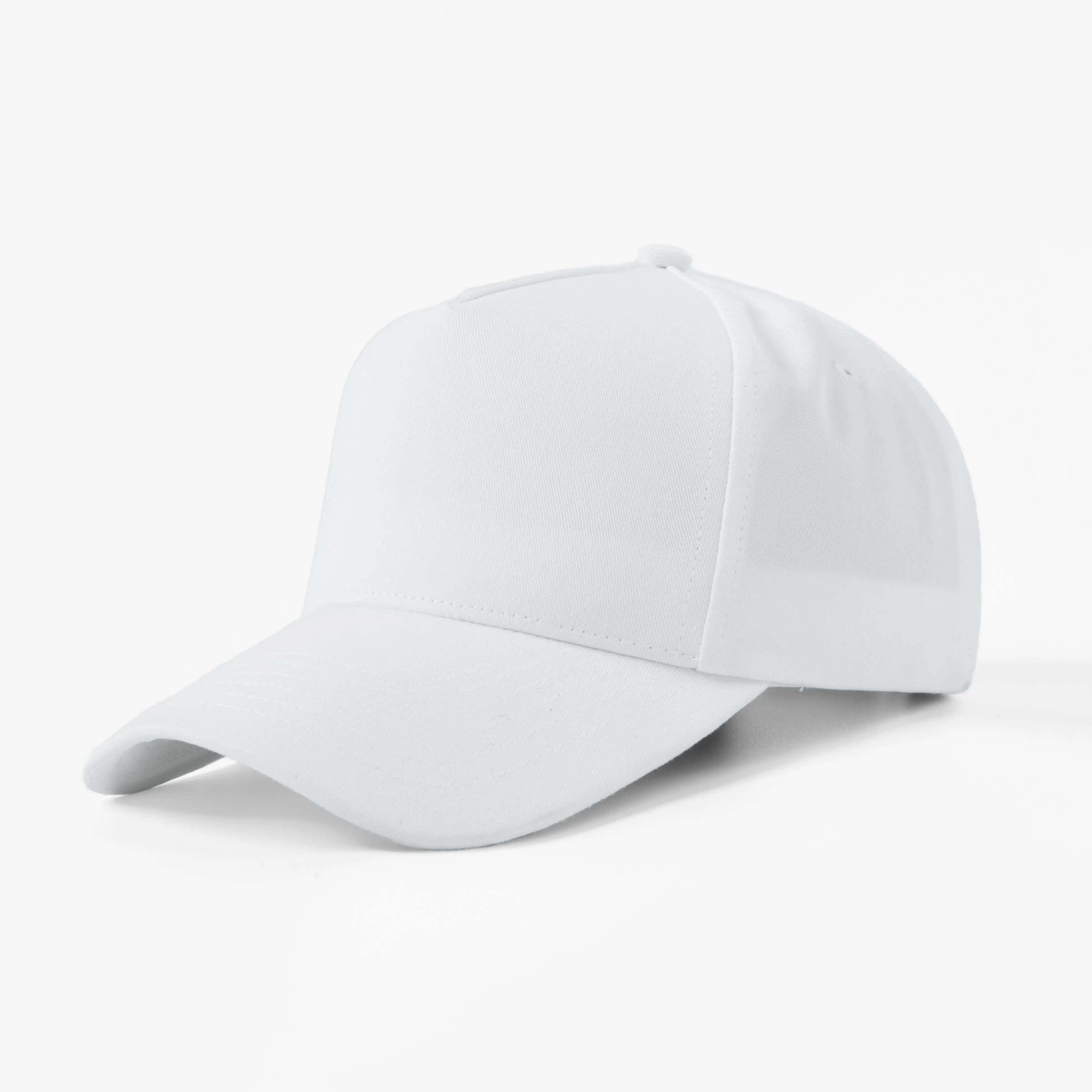 Blank 5 Panel Structured Baseball Cap Wholesale (Recycled Polyester) - 5462 Foremost Hat