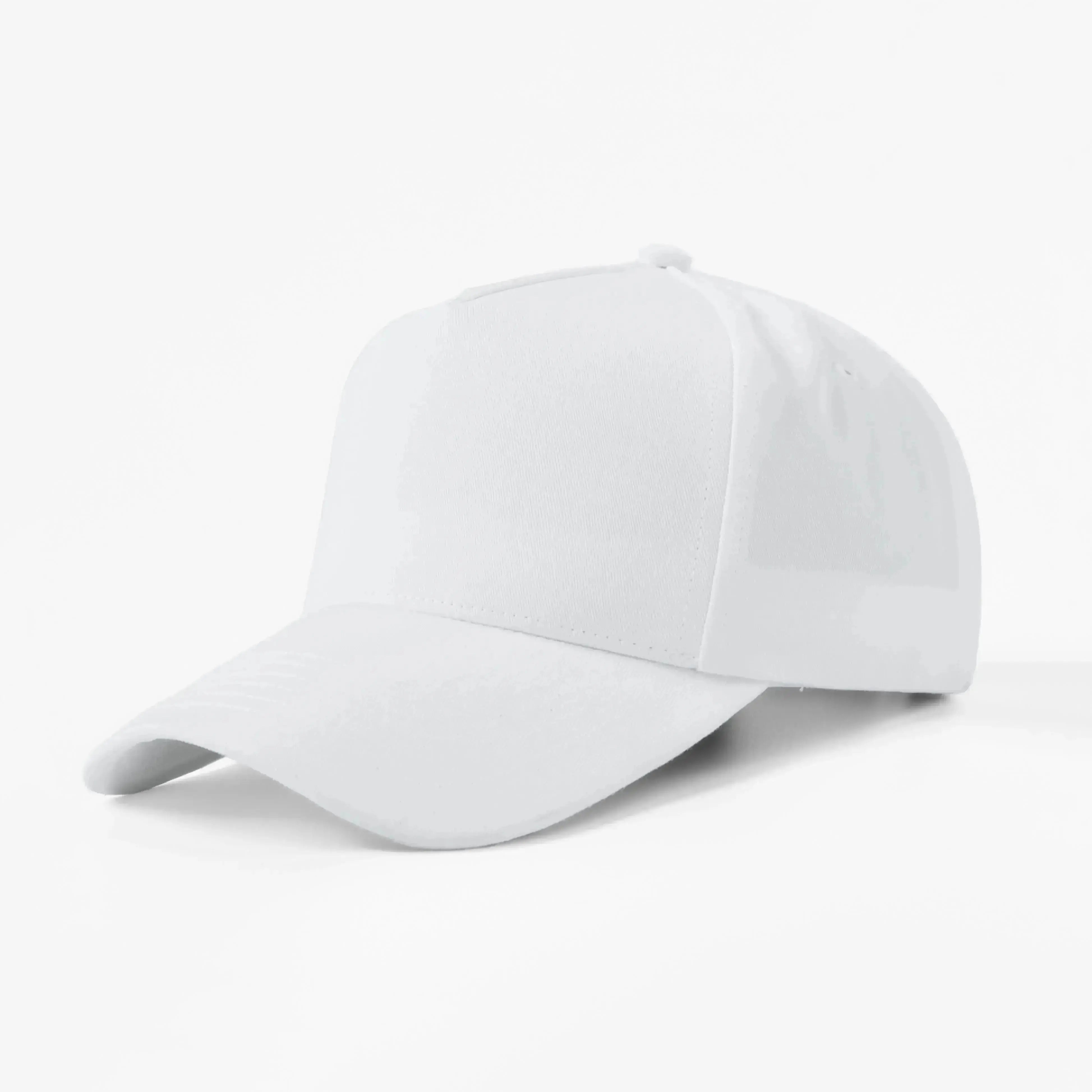 Blank 5 Panel Structured Baseball Cap Wholesale (Recycled Polyester) - 5462 Foremost Hat