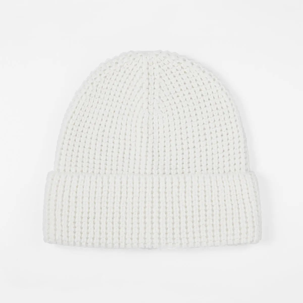 Blank Waffle Knit Cuffed Performance Beanie Wholesale - 1546