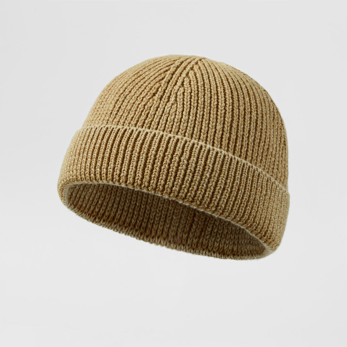 Blank Vintage Cotton Short Fisherman Beanie Wholesale - 1359
