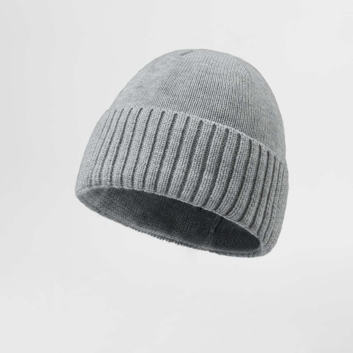 Blank Classic Ribbed Knit Wool Beanie Wholesale - 1188