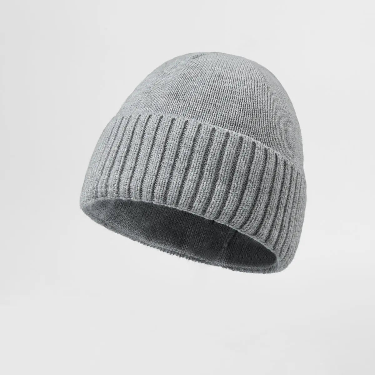 Blank Classic Ribbed Knit Wool Beanie Wholesale - 1188