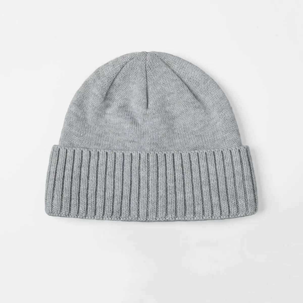 Blank Classic Ribbed Knit Wool Beanie Wholesale - 1188