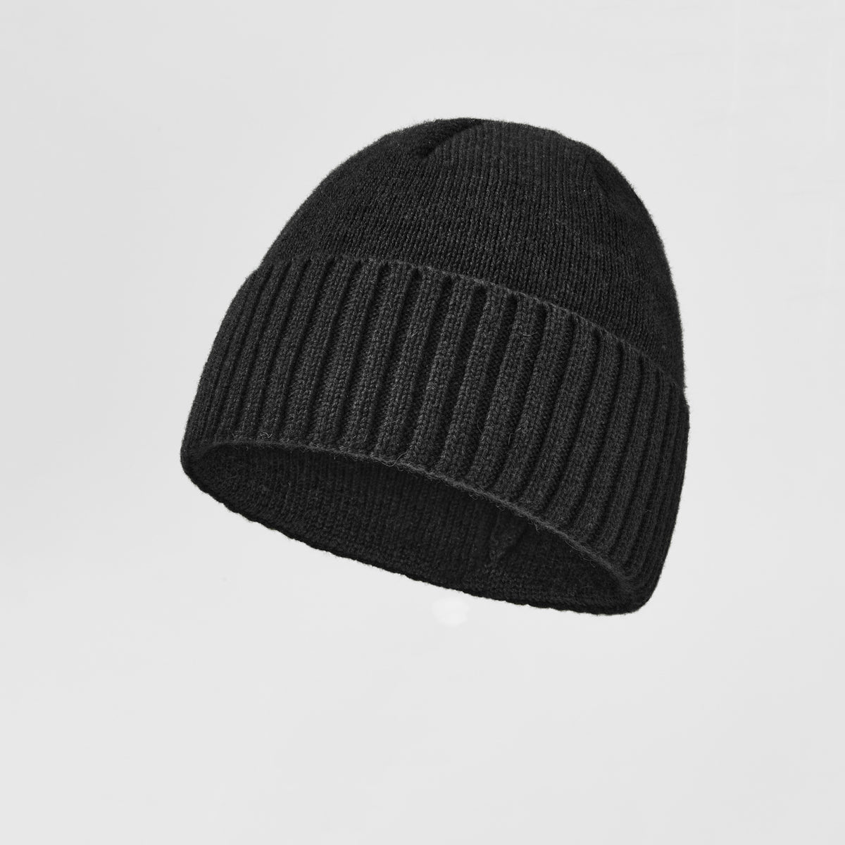 Blank Classic Ribbed Knit Wool Beanie Wholesale - 1188