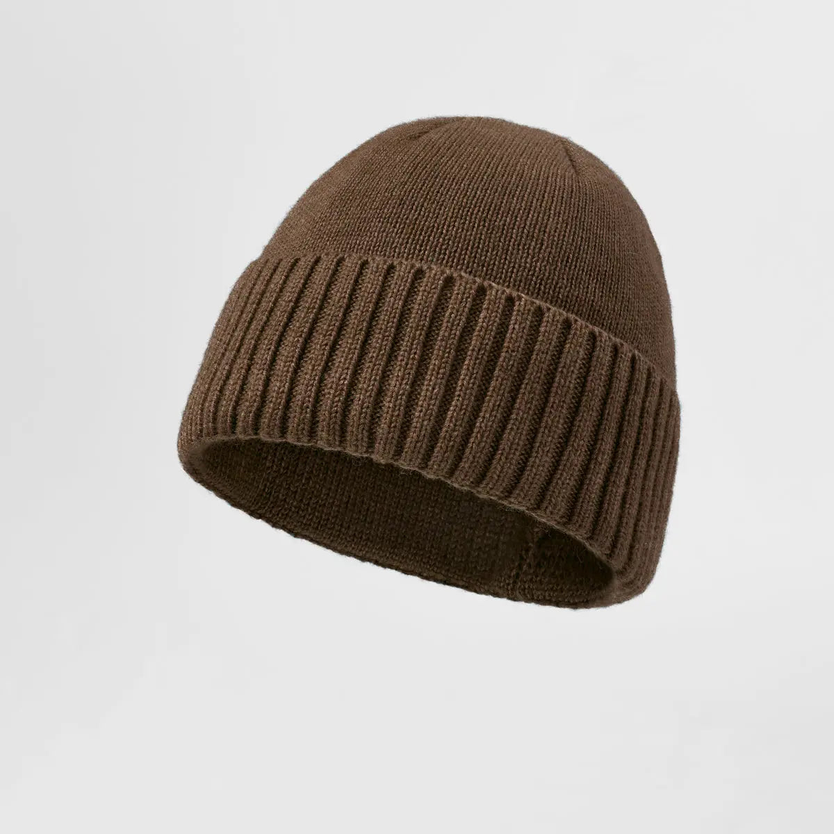 Blank Classic Ribbed Knit Wool Beanie Wholesale - 1188