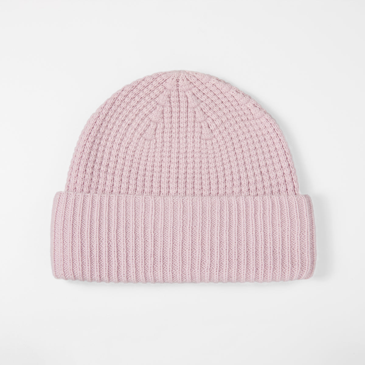 Blank Wool Waffle Knit Beanie Wholesale - 1263