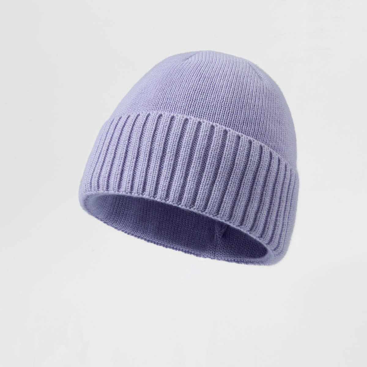 Blank Classic Ribbed Knit Wool Beanie Wholesale - 1188