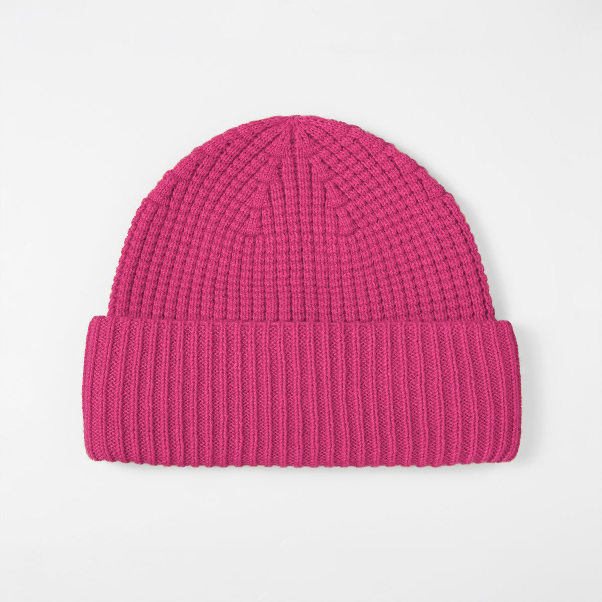 Blank Wool Waffle Knit Beanie Wholesale - 1263