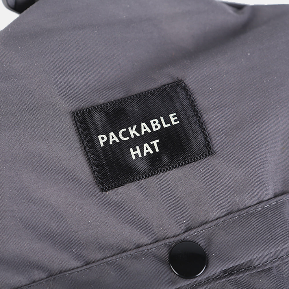 Blank Water Resistant Packable Bucket Hat with String UPF 50+ Wholesale - 128