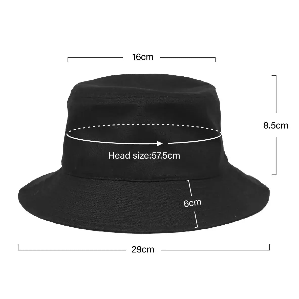 114 - Wholesale Wide Brim Cotton Bucket Hat