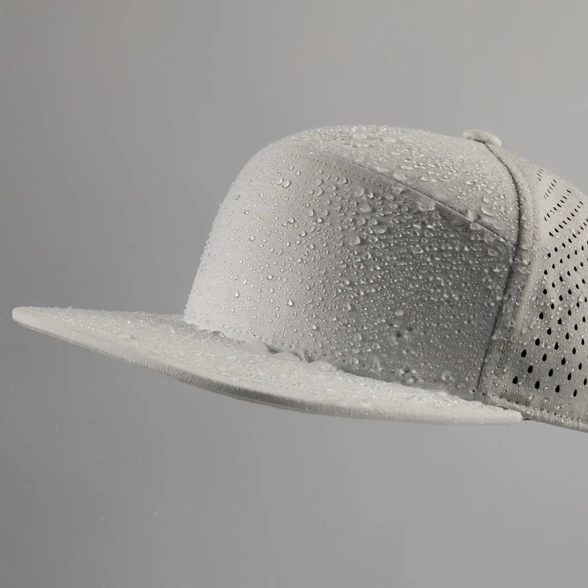 Blank Perforated Water Repellent Flat Bill Snapback Golf Hat Wholesale - 6023 Foremost Hat