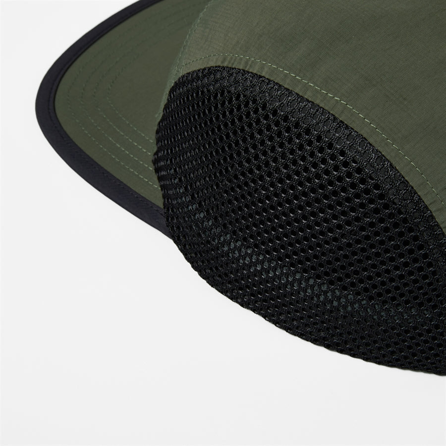 Blank Water Repellent 5 Panel Nylon Mesh Camper Hat - 5209