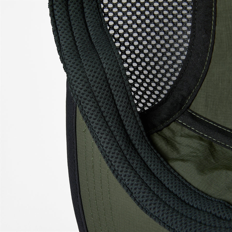 Blank Water Repellent 5 Panel Nylon Mesh Camper Hat - 5209